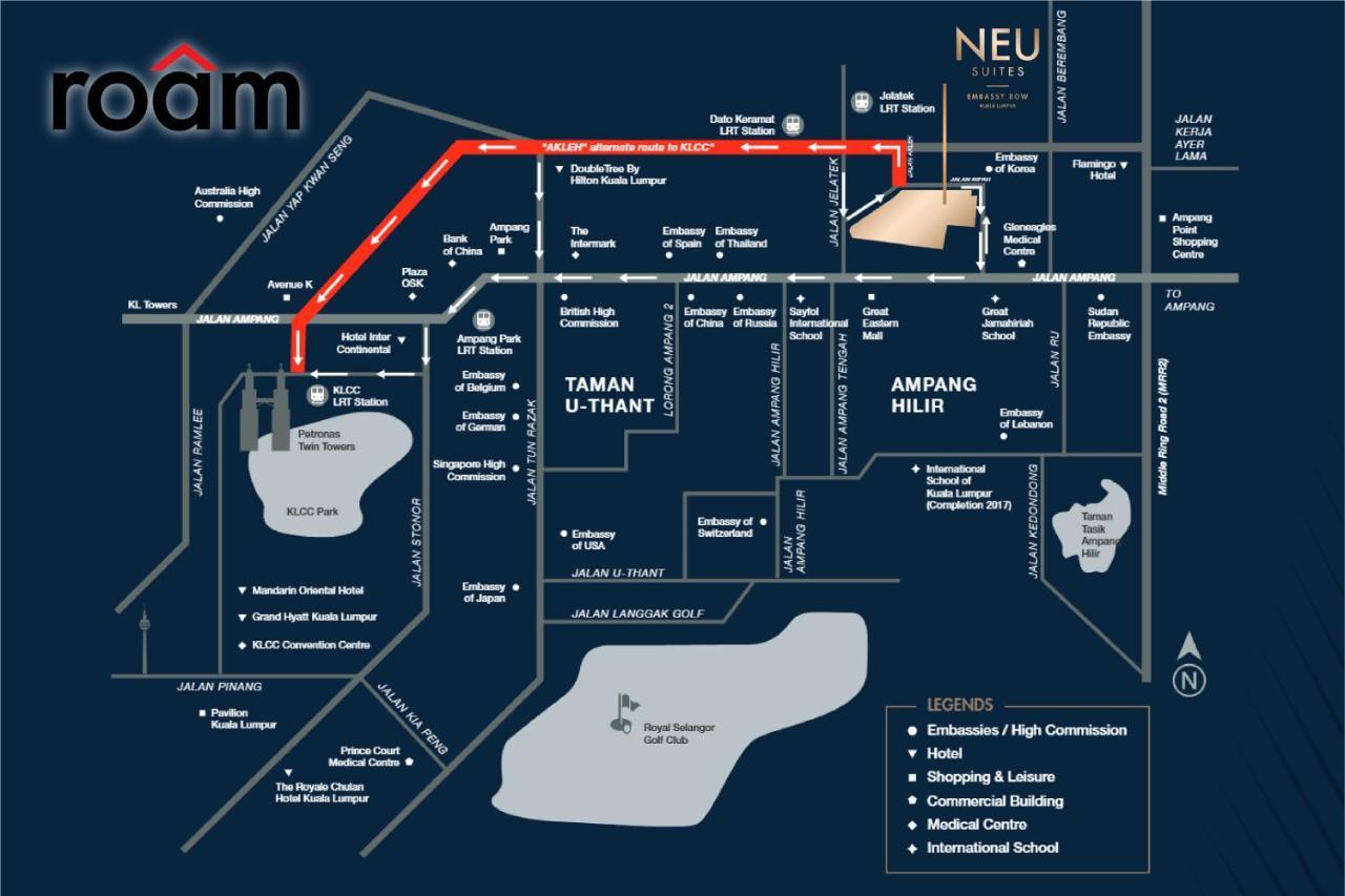 Neu Suites Residence, Embassy Row 吉隆坡 外观 照片